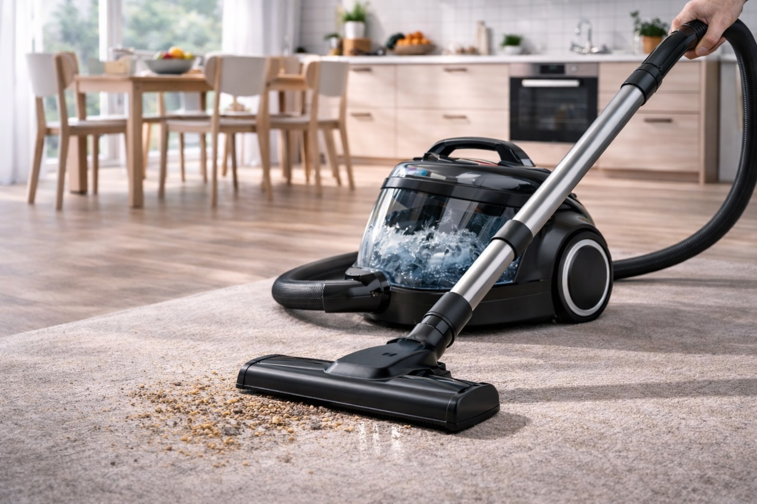 Multifunction Anti-Allergy Water Filter Vacuum for Hygienic Home Cleaning