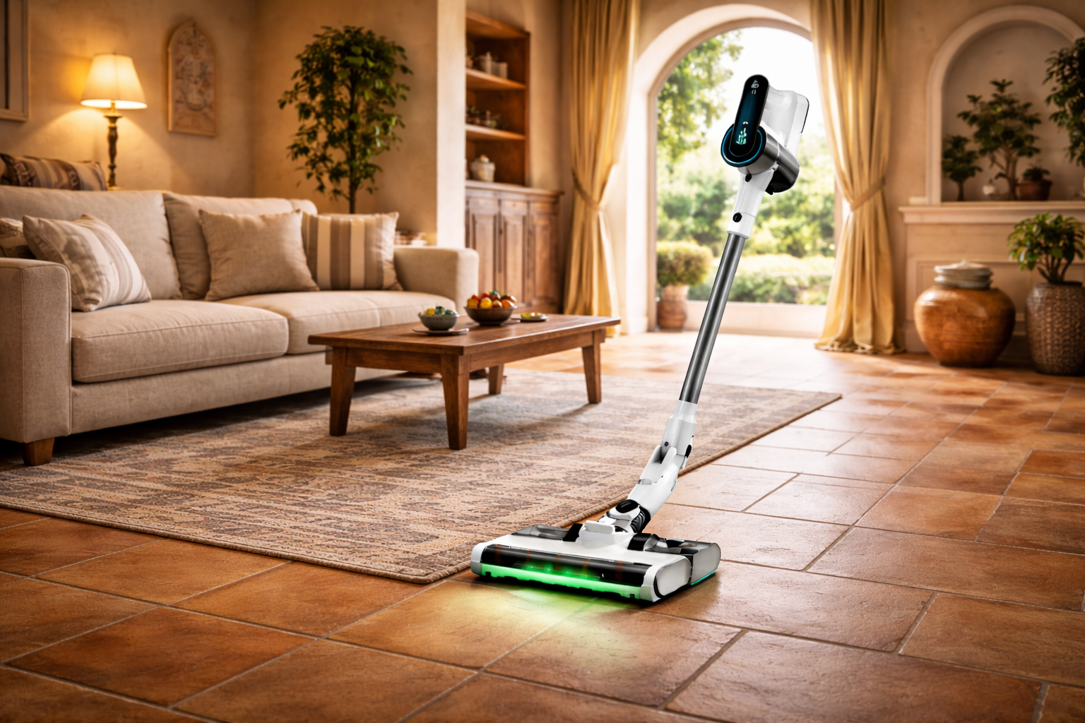 Smart Cordless Vacuum Cleaner for Tile and Multi-Surface Floors