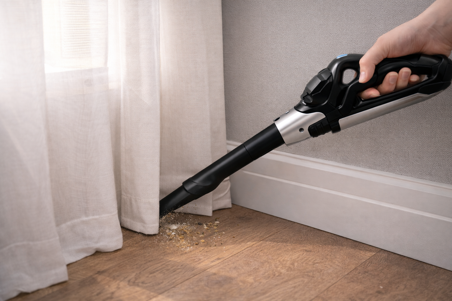 Cordless Stick Vacuum Cleaner for Tile Floors – Powerful Laundry Room & Utility Cleaning