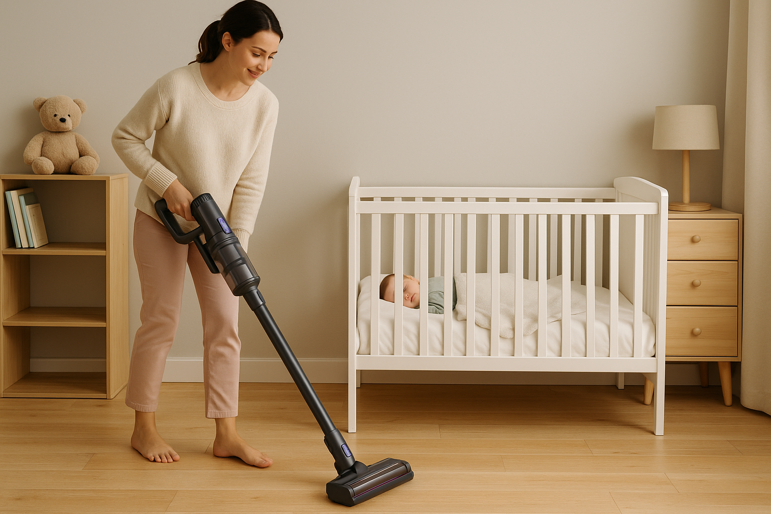 Can You Use a Vacuum Cleaner While Your Baby Is Sleeping? The Science of Quiet Cleaning