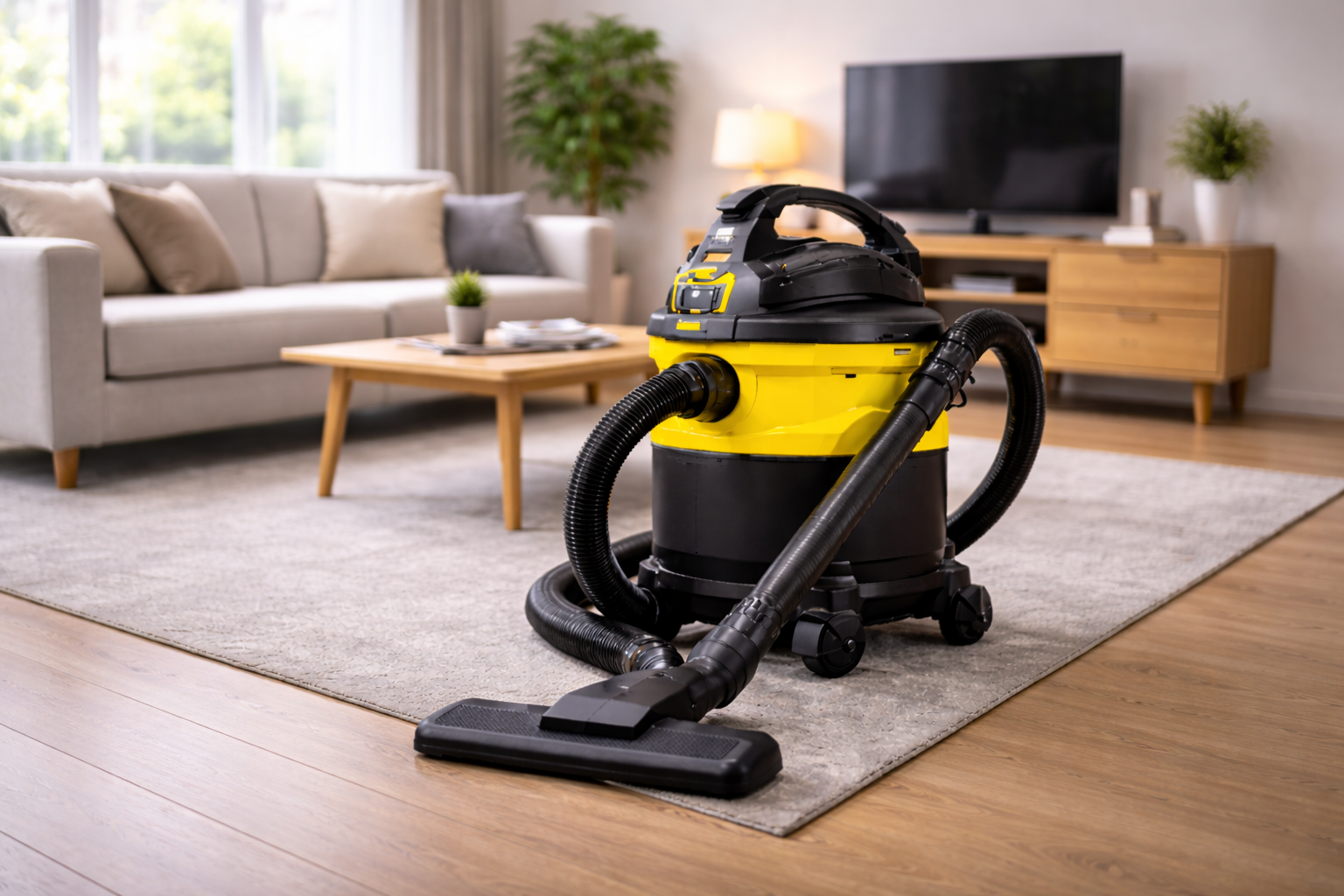 Multi-Floor Wet & Dry Vacuum Cleaner for Living Room – High Suction Pet Hair & Carpet Cleaning Vacuum