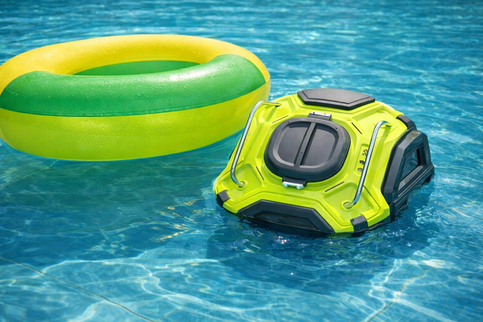 Leisure Floating Pool Cleaning Robot for Inflatable & Relaxation Pools