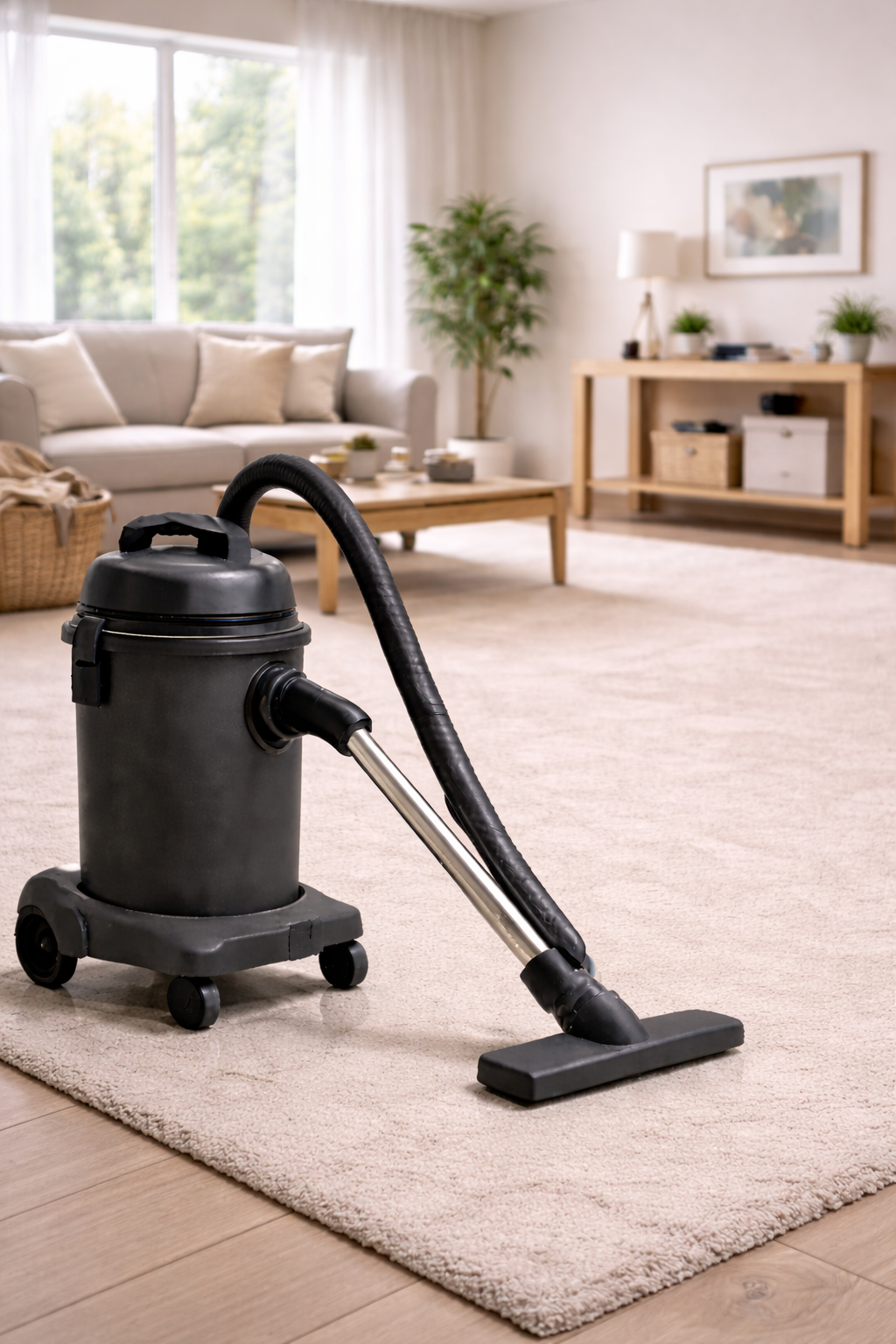 Basement Wet & Dry Vacuum Cleaner – Powerful Utility Room and Storage Area Cleaner