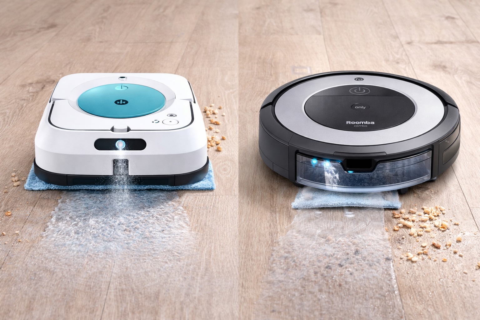 A10 Deep Comparison: iRobot and Roomba Vacuum‑Mop Robots
