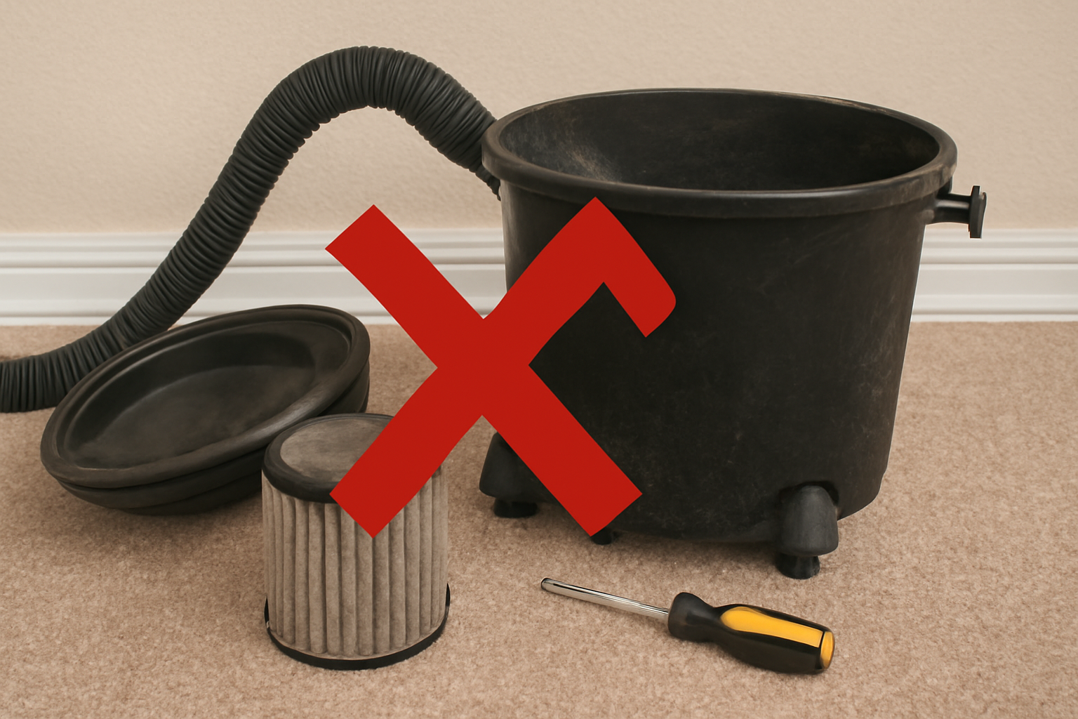 A10 High Suction Wet Dry Vacuum Cleaner with Filter Care