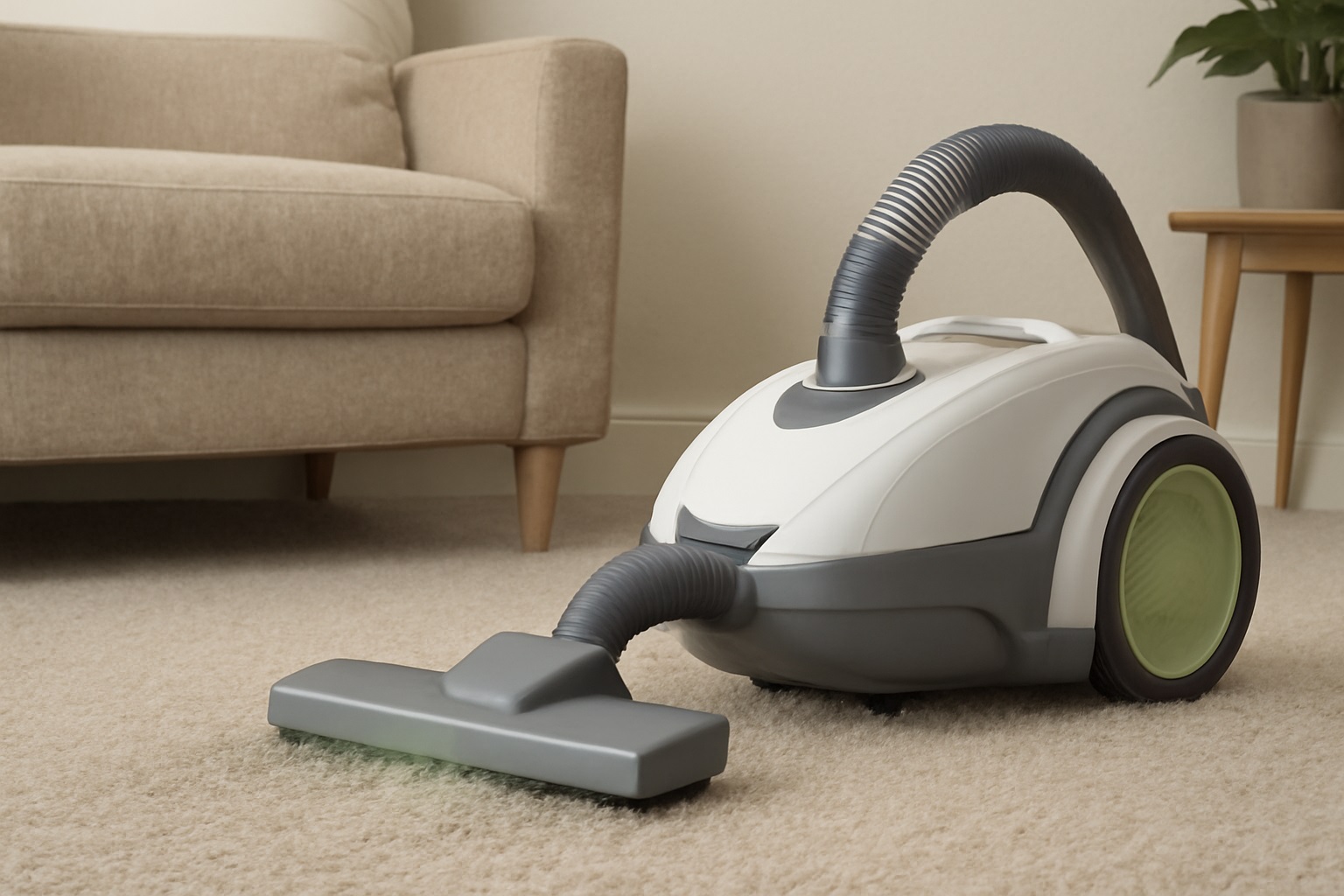 A12 High-Suction Vacuum Cleaner for Allergies - Ergonomic & Allergy-Friendly