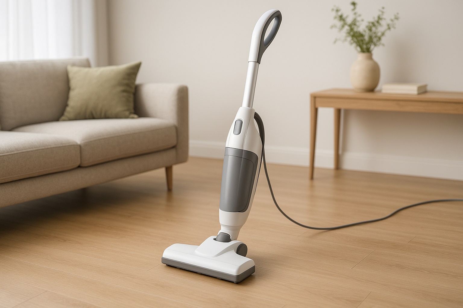 A12 Lightweight Upright Vacuum Cleaner – Quiet, Powerful, and Perfect for Home Use