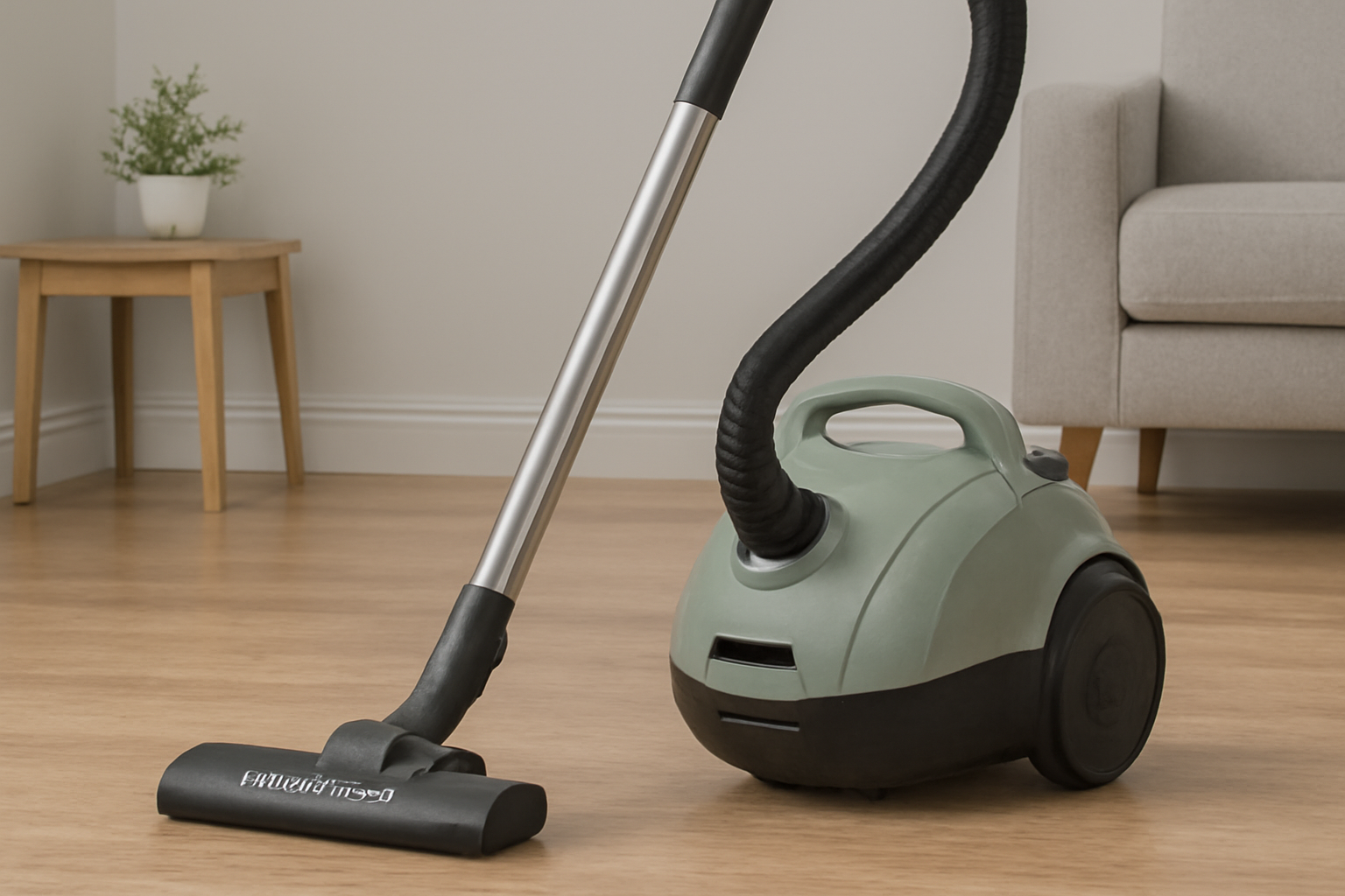 A12 Energy-Saving High Suction Canister Vacuum Cleaner – Quiet Durable Lightweight Wet & Dry Vacuum for Hardwood Floors, Carpets & Car Cleaning