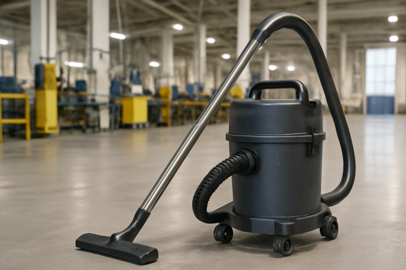 A12 Heavy-Duty Industrial Vacuum Cleaner | Commercial Shop & Factory Floor Dust Extractor | High Efficiency Cleaning