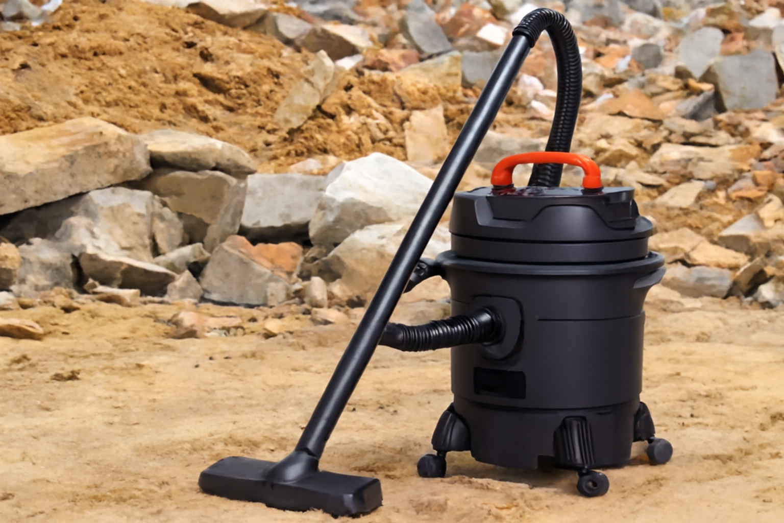 A13 High Suction Portable Wet Dry Vacuum Cleaner (Black)