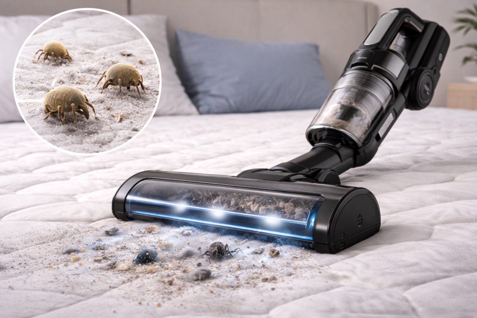 UV Vacuum Cleaner for Mattress & Dust Mites