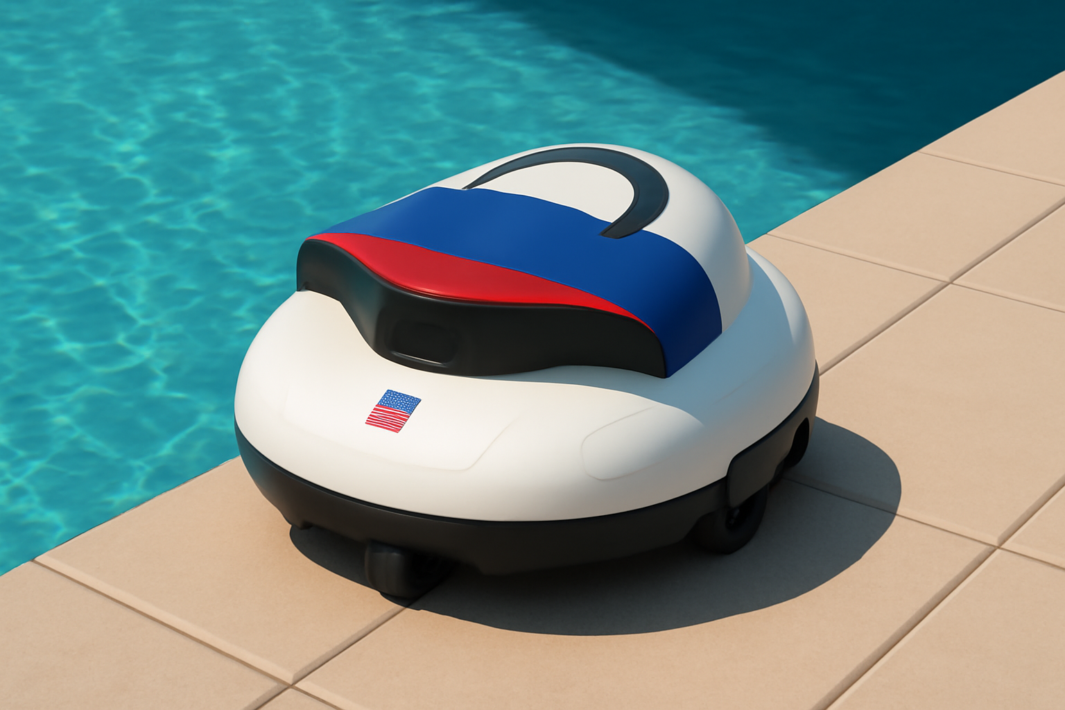 A14 Multi-Functional High Suction Cordless Vacuum Cleaner with USA Flag Design