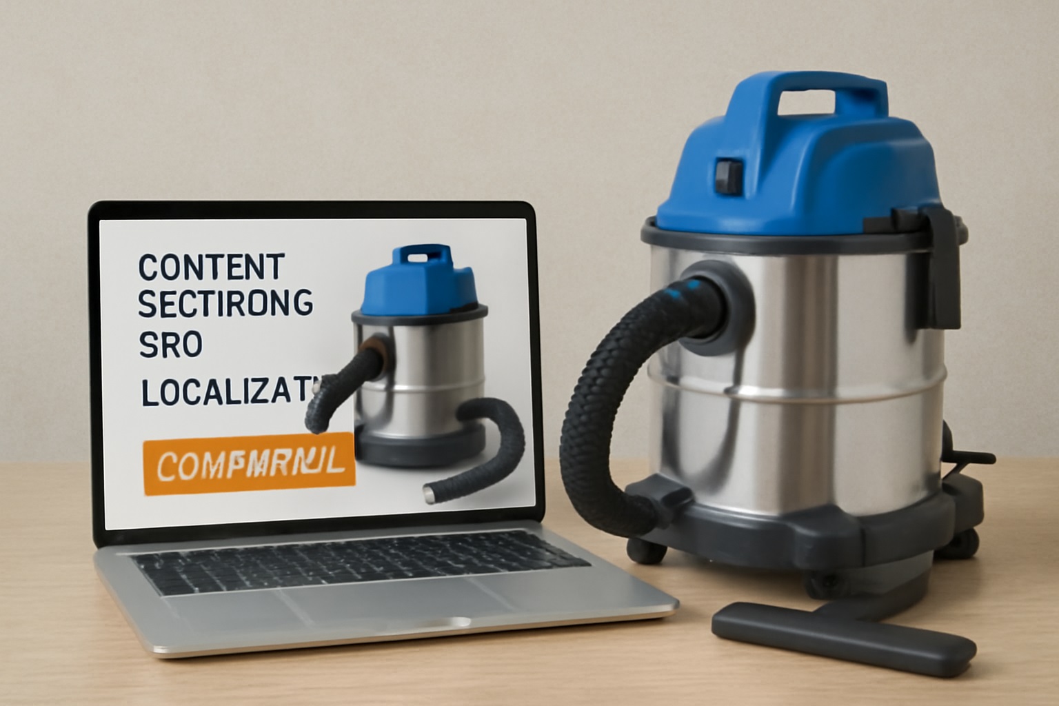 High Suction Barrel Vacuum Cleaner for B2B Marketing and E-Commerce Strategy