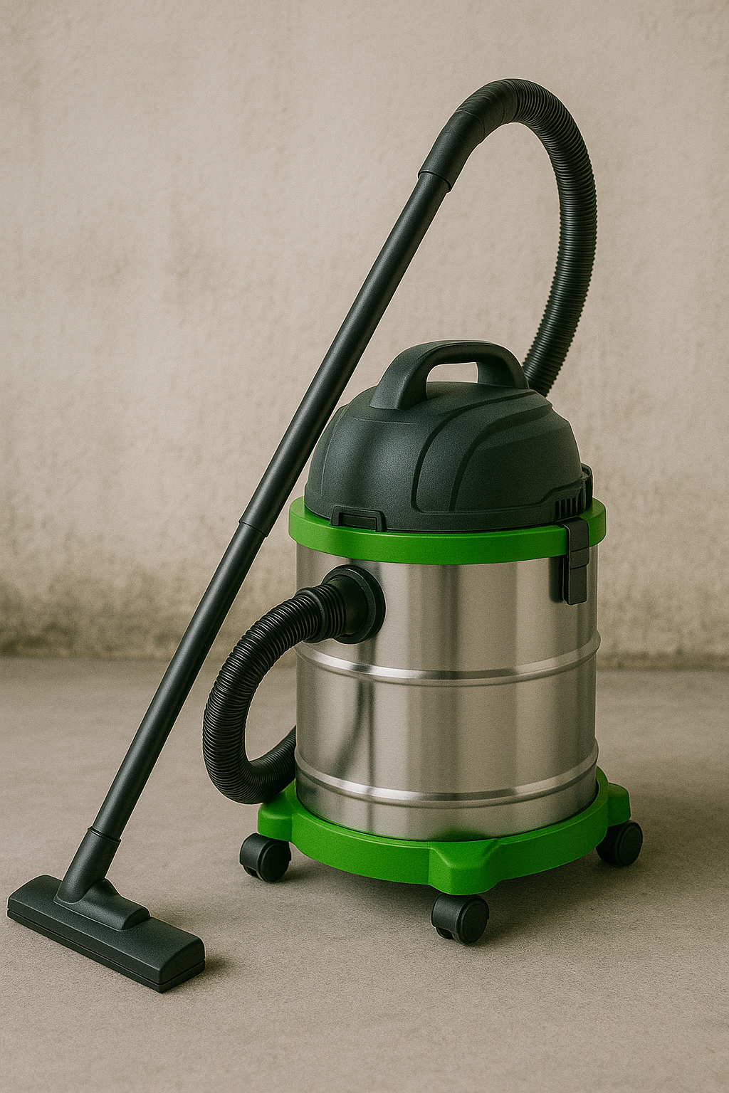 A15 High Suction Large-Capacity Wet Dry Vacuum Cleaner - Green