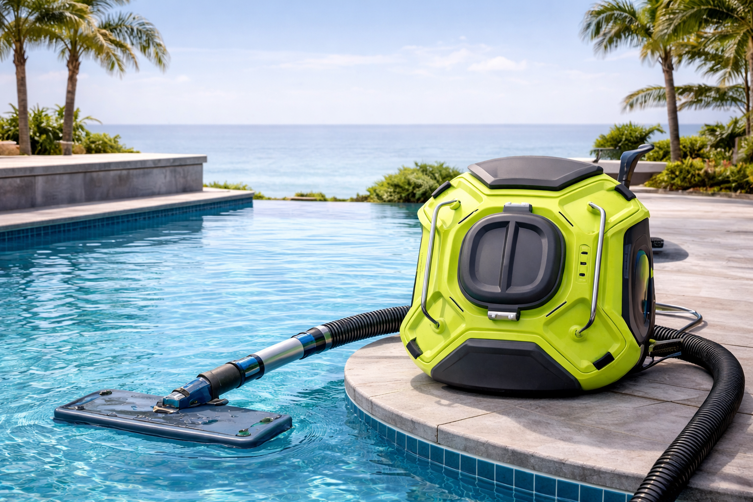 Portable Electric Swimming Pool Vacuum Cleaner