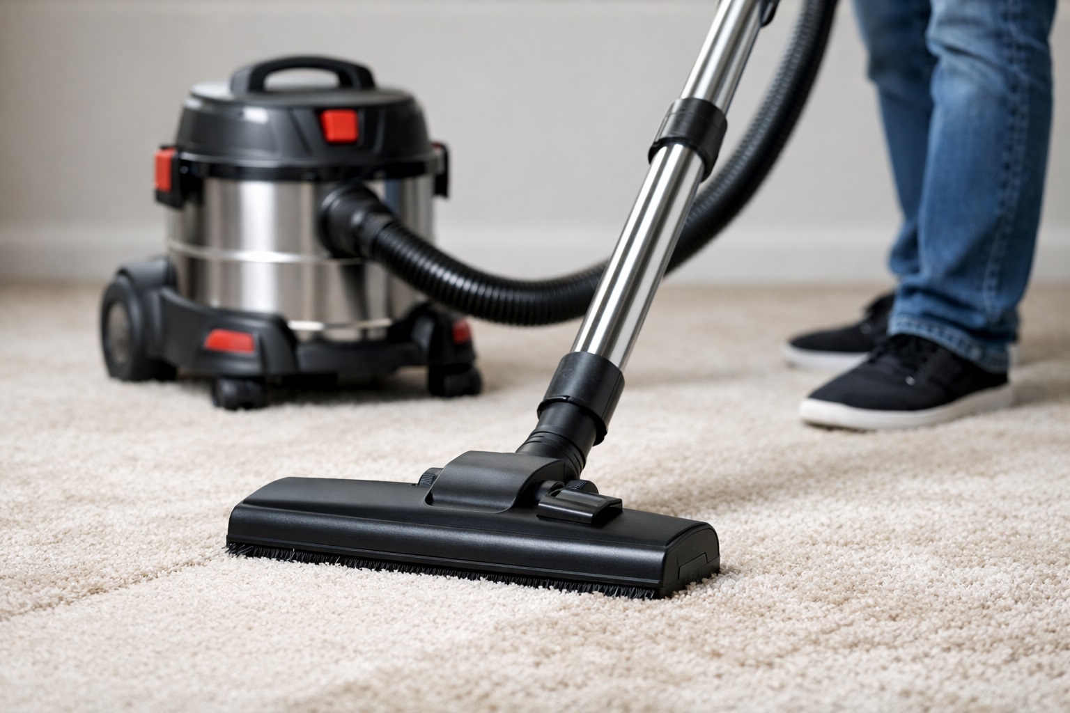 Stainless Steel Barrel Vacuum Cleaner