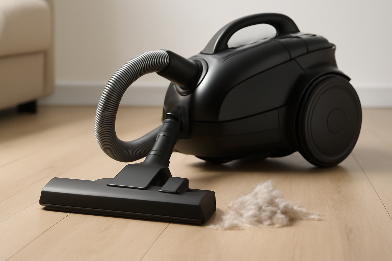 A1 High Suction Vacuum Cleaner, Pet Hair Removal, Modern Canister Vacuum for Hardwood Floors