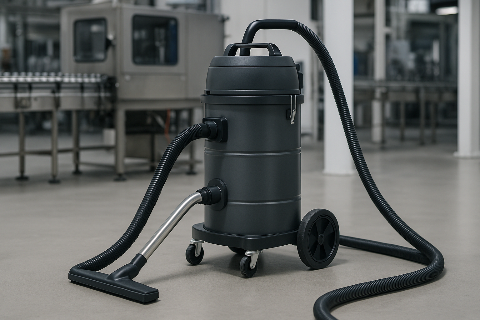 A6 Industrial Heavy-Duty Vacuum Cleaner for Factory Use