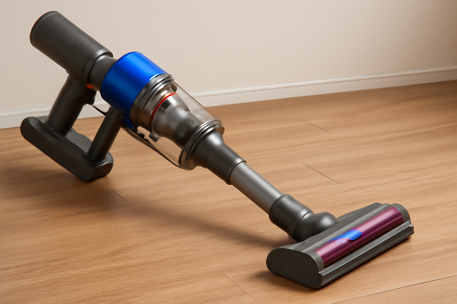 A2 Cordless Stick Vacuum Cleaner – Lightweight, Cyclonic Filtration, and Space-Saving Design