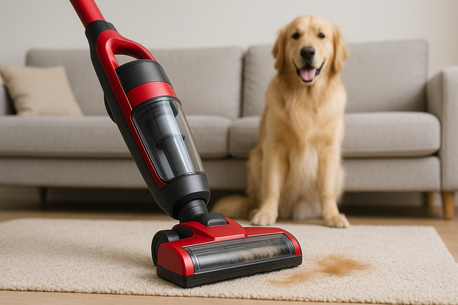 A2 Cordless High Suction Quiet Vacuum Cleaner for Pet Hair and Carpets