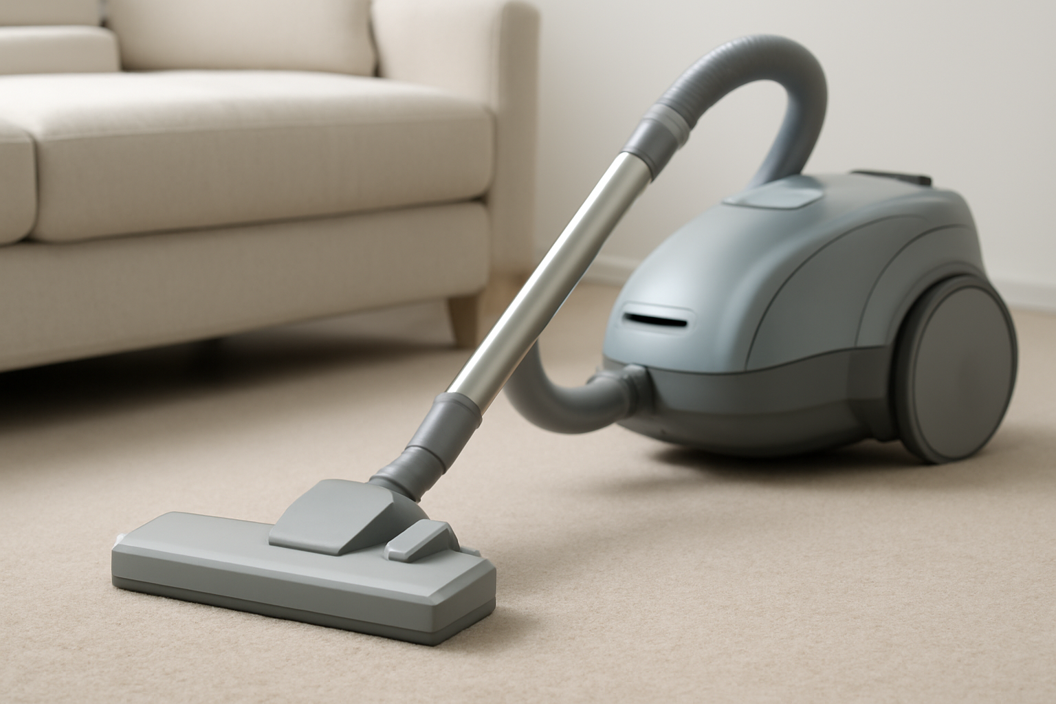 A2 Quiet Vacuum Cleaner, Modern Canister Vacuum for Home Carpet Cleaning