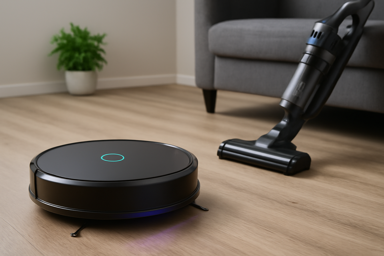 A2 Smart Robotic Vacuum Cleaner | Cordless Stick Vacuum for Multi-Surface Cleaning | Commercial & Residential Use