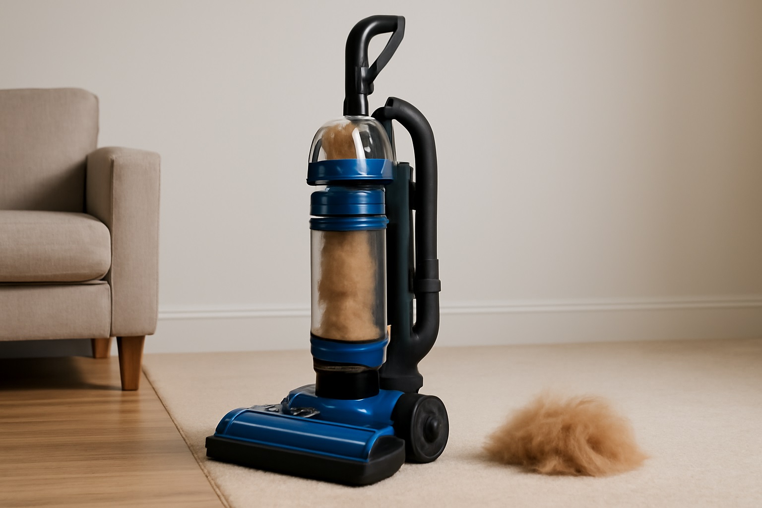 A2 High Suction Blue Vacuum Cleaner for Pet Hair Removal – Efficient, Lightweight & Multi-Surface Cleaning