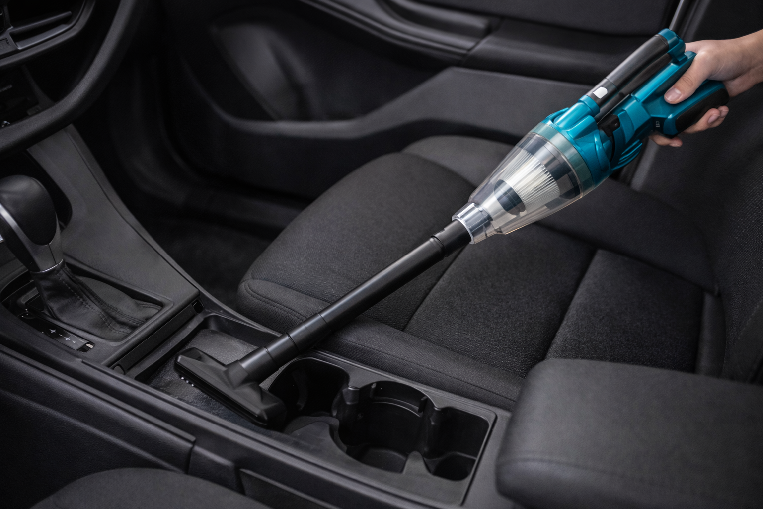 Cordless Car Vacuum Cleaner with HEPA Filter – Compact & Powerful Handheld Design