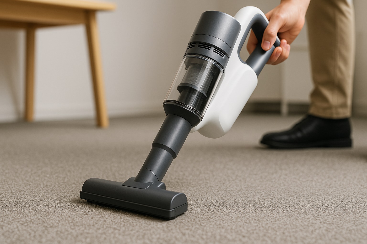 A3 Cordless Handheld Vacuum Cleaner – Lightweight & Quiet HEPA Vacuum for Office and Apartment