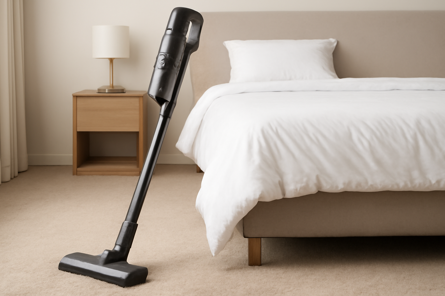 A3 Quiet Cordless Vacuum Cleaner for Bedrooms and Sleep Areas
