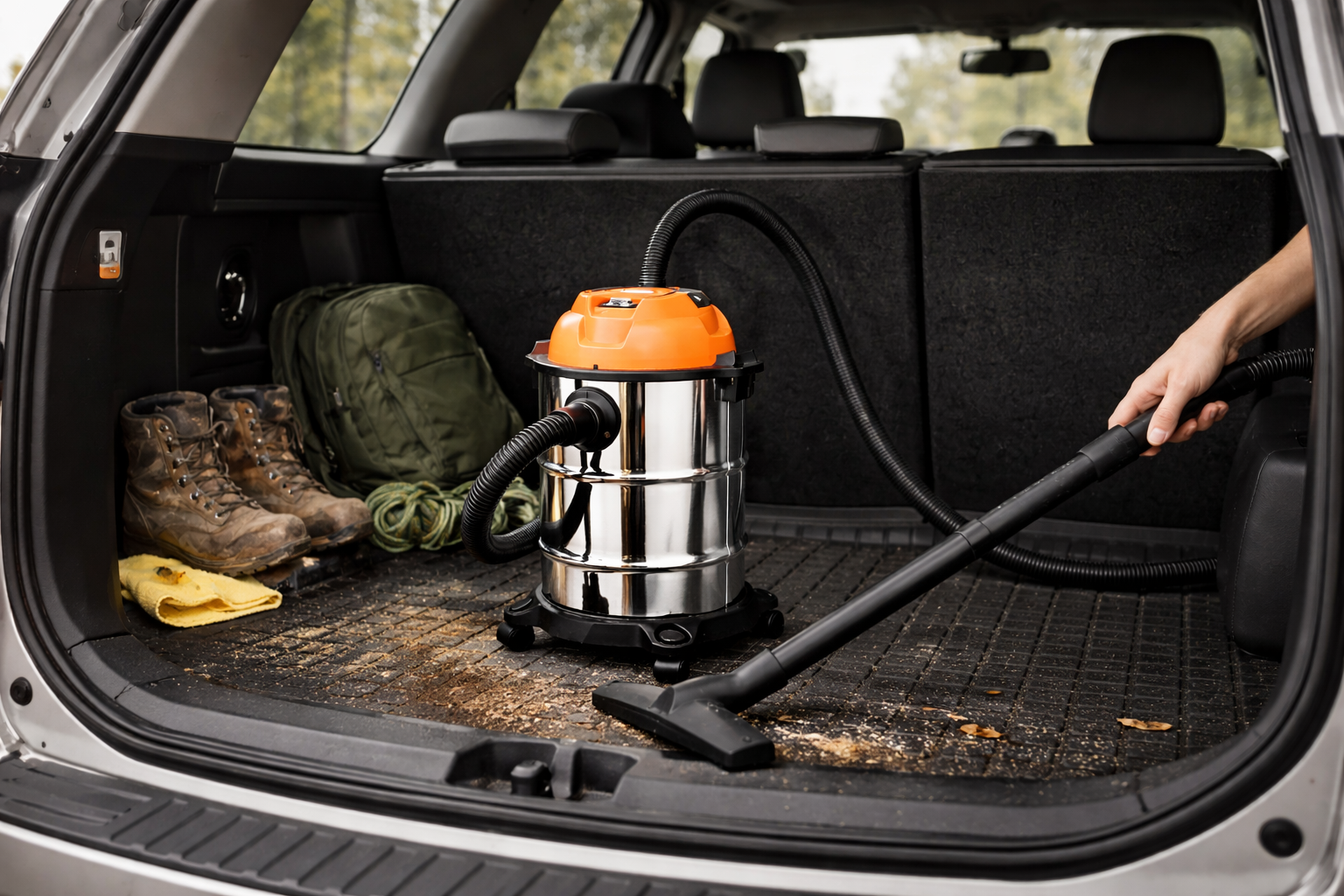 Wet and Dry Vacuum Cleaner for Car, Workshop, and Home