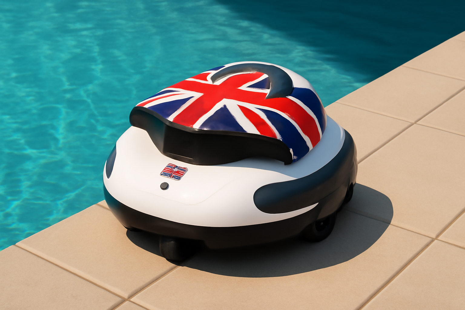 A5 Multi-Functional High Suction Cordless Vacuum Cleaner with UK Flag Design