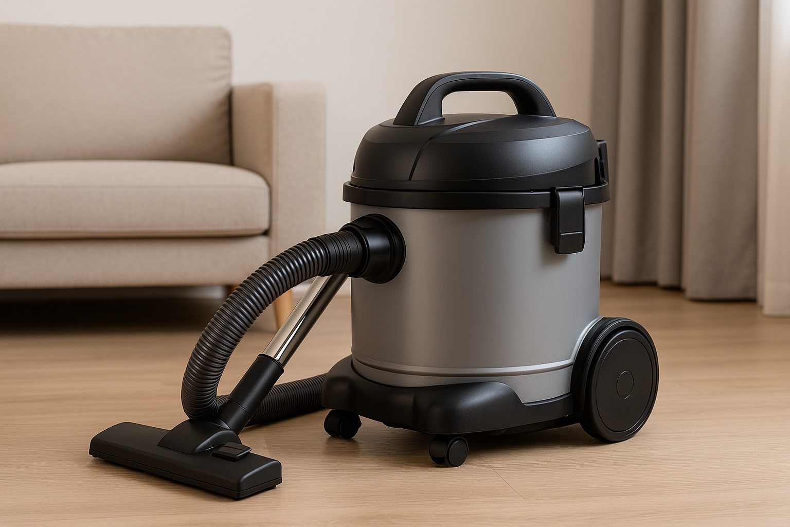A5 Wet and Dry Canister Vacuum Cleaner – Large Capacity & Industrial Suction Power