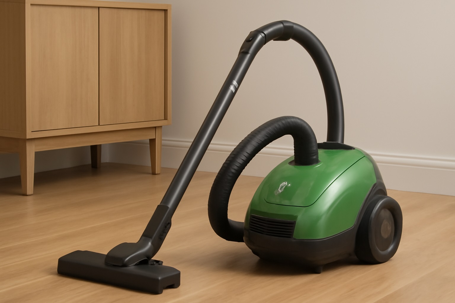 A5 Energy-Saving Green Canister Vacuum Cleaner – Powerful, Efficient, and Eco-Friendly for Sustainable Cleaning