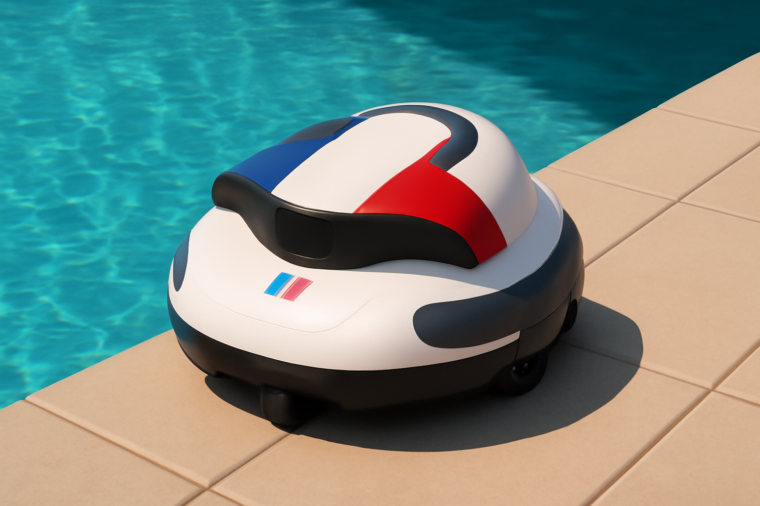 A6 Multi-Functional High Suction Cordless Vacuum Cleaner with French Flag Design