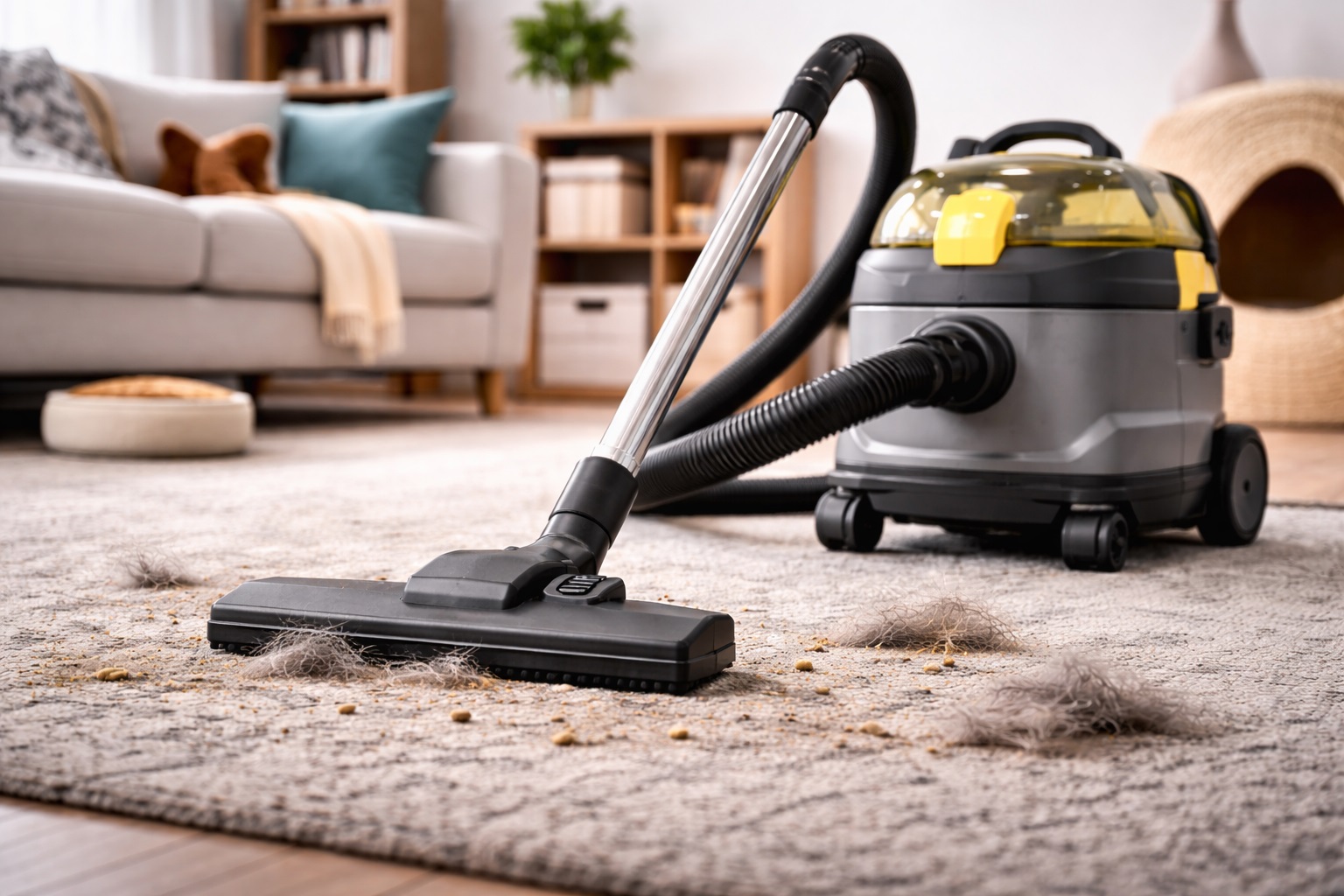 Commercial Pet Hair Vacuum Cleaner for Carpet, Fur, and Pet Room Cleaning