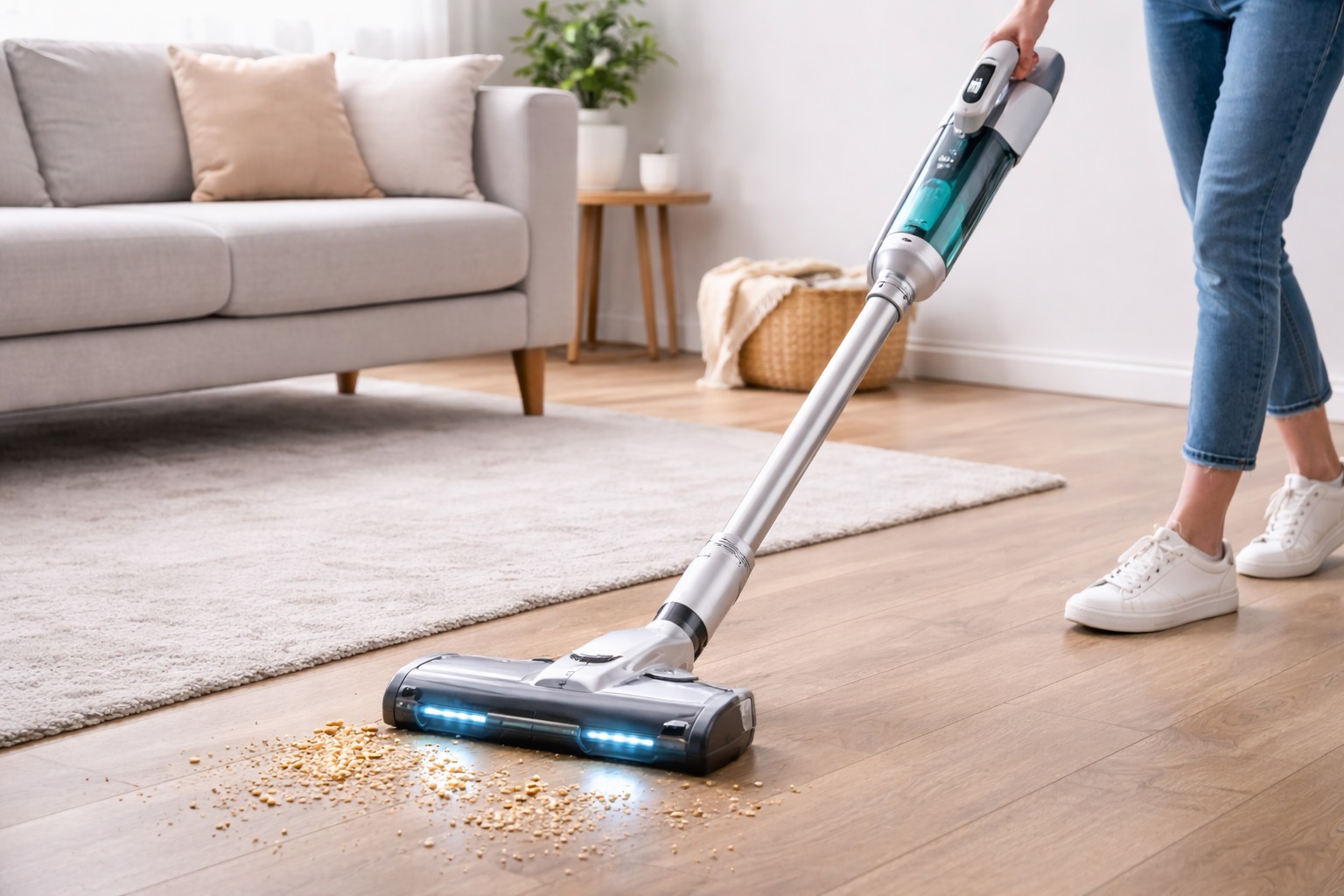 Lightweight Cordless Vacuum Cleaner