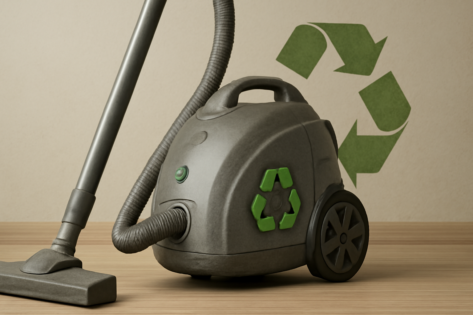A6 Eco-Friendly Vacuum Cleaner with Recycled Components – Sustainable Design and Green Manufacturing