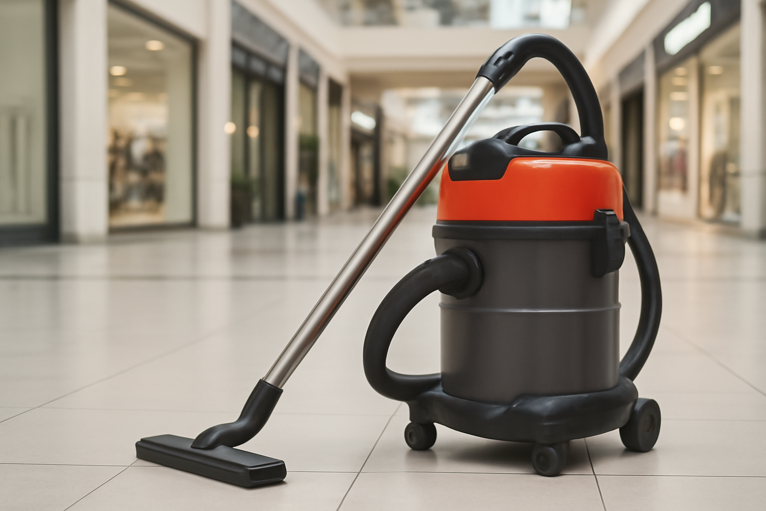 A6 High-Capacity Commercial Vacuum Cleaner for Mall Floors | Heavy-Duty Wet & Dry Vacuum Cleaner for Large Areas