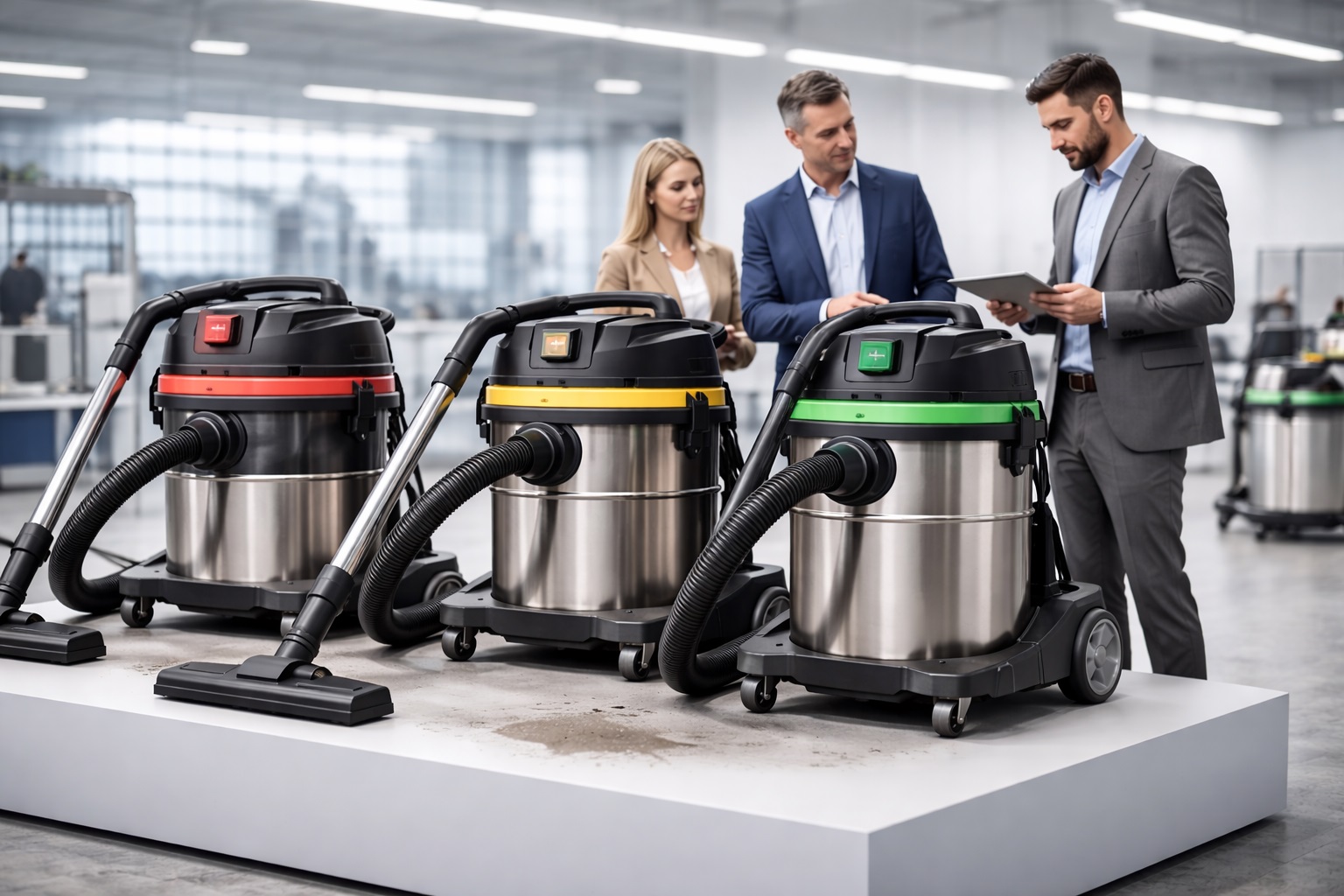 OEM Industrial Barrel Wet Dry Vacuum Cleaner Private Label 60L