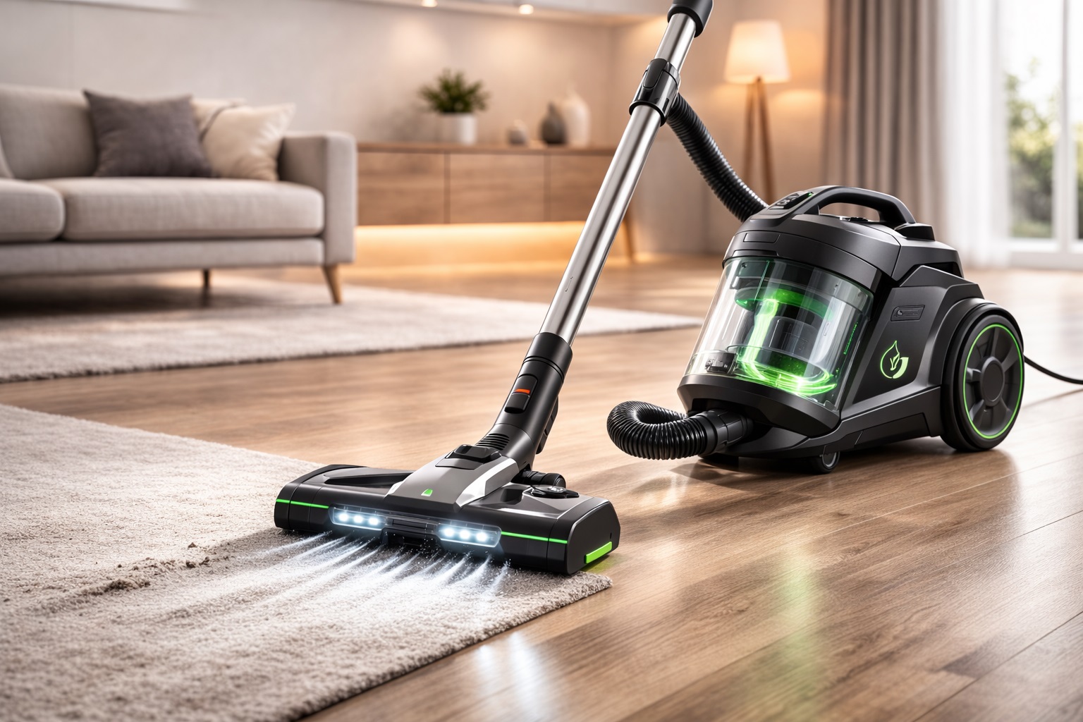 Energy-Saving Vacuum Cleaner