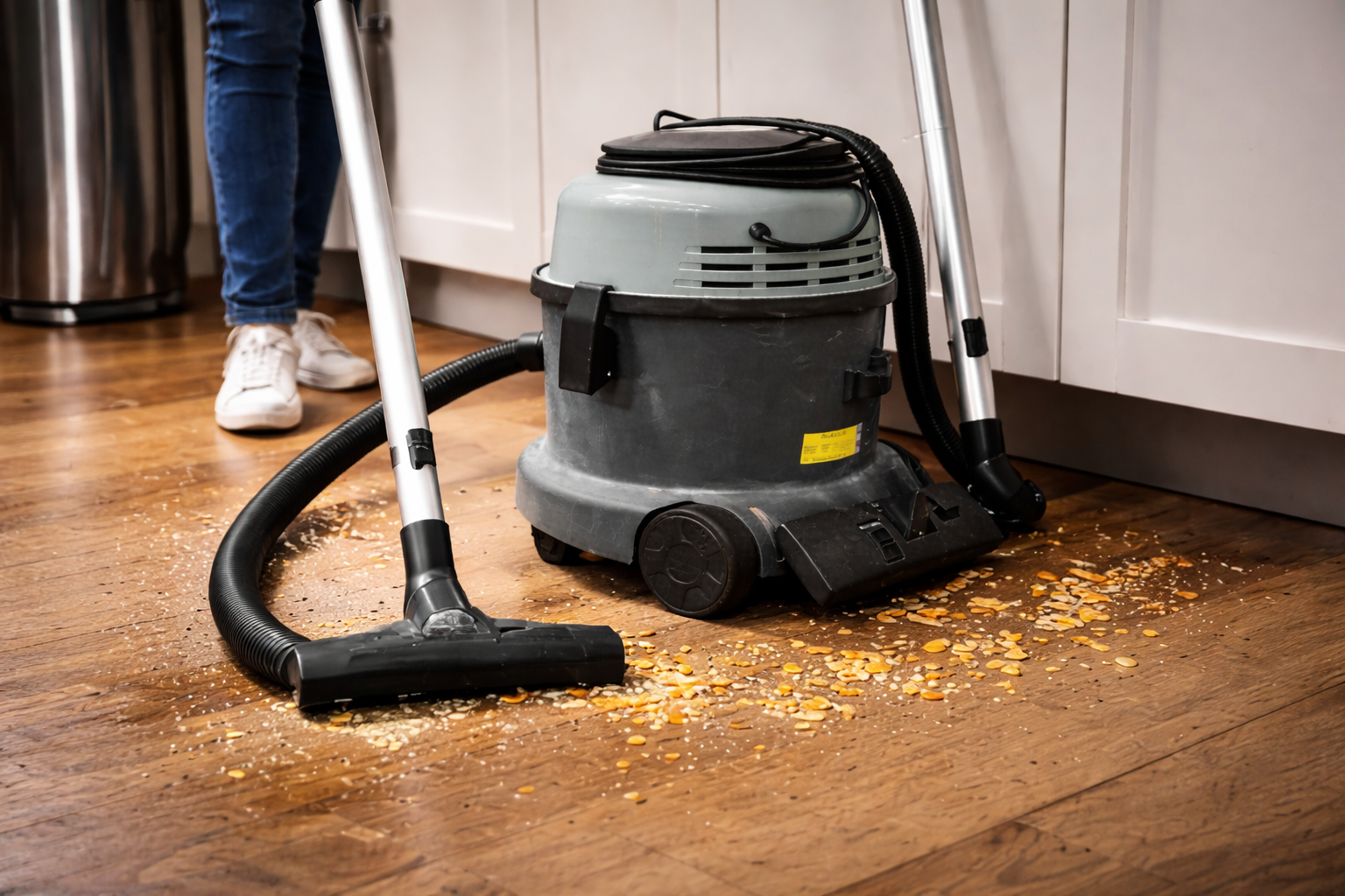 Household Wet & Dry Vacuum Cleaner – Kitchen and Floor Crumb Cleaning Machine