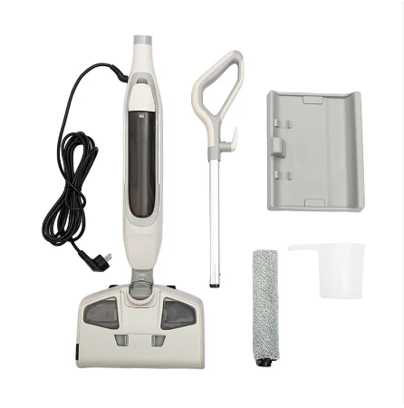 LX-HVC-All-in-One Corded Steam Vacuum Mop - Wet and Dry Cleaning for Hard Floors and Carpets