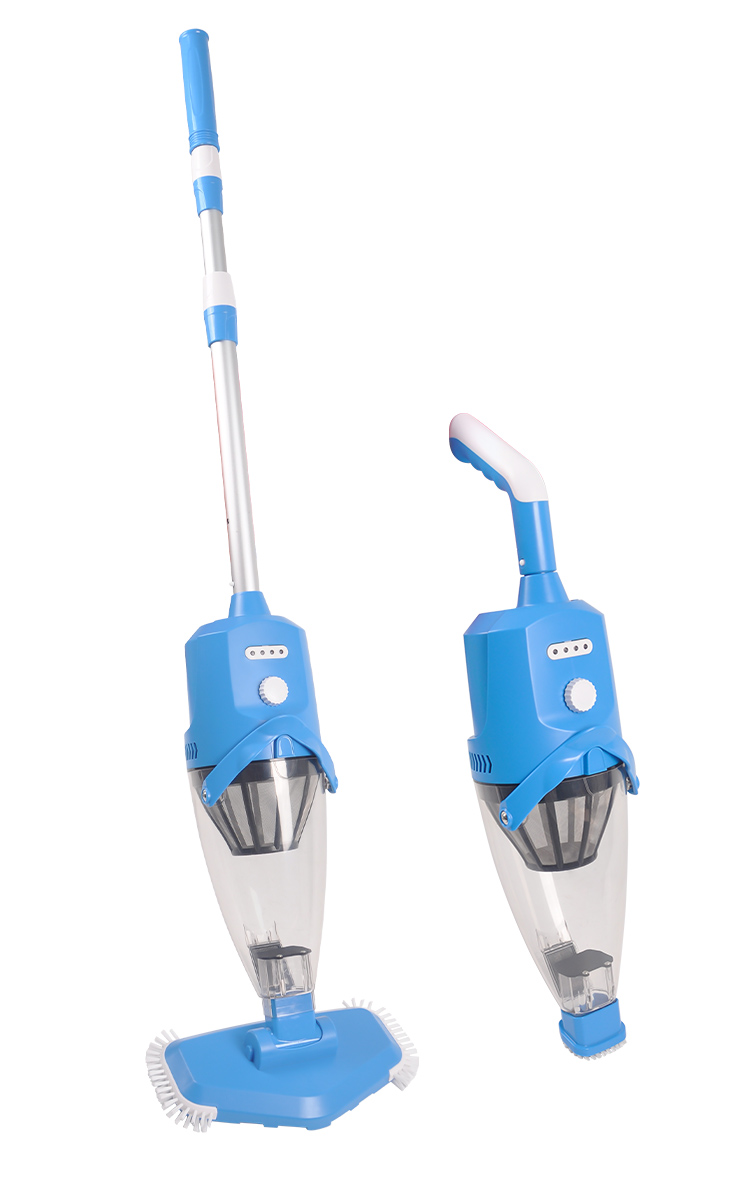 Lightweight Blue Handheld Vacuum High Volume & High Efficiency Pool Cleaning Tool & Accessory for Swimming Pools