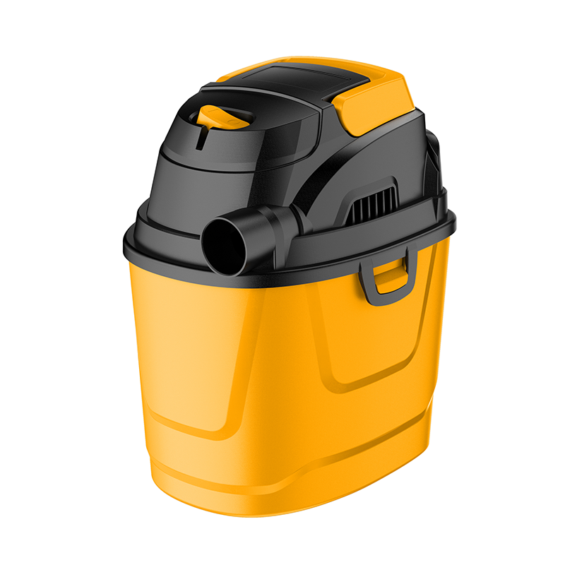 LX-VC-1000w-BO-Wet and Dry Vacuum Cleaner, Compact Portable, Strong Suction, Yellow and Black, For Home and Car Use