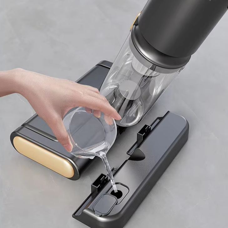 Smart Cordless Vacuum Cleaner with Water Tank and LED Light