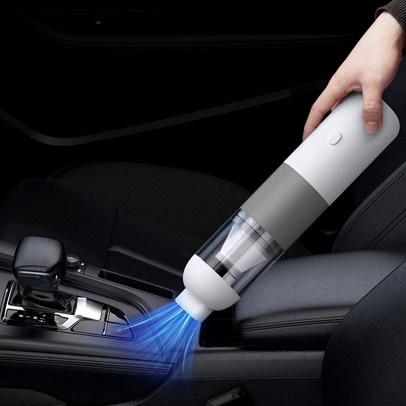 Mini Cordless Car Vacuum Cleaner with HEPA Filter and Type-C Charging