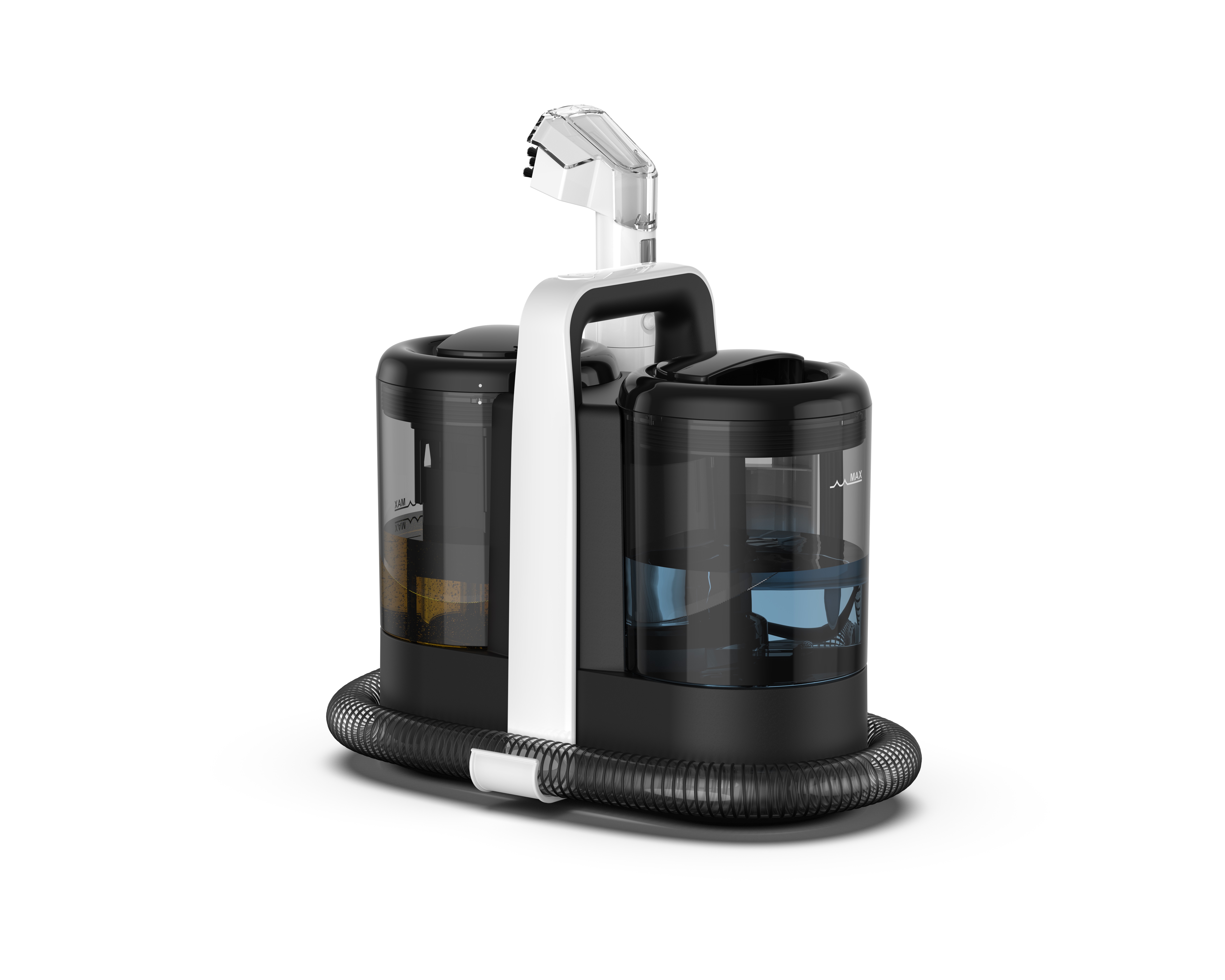 LX-VC-B Portable Upholstery Carpet Cleaner | Dual Tank Deep Cleaning Machine for Sofa, Car, and Rugs