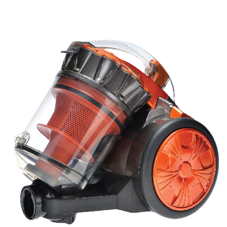 Multi-Color Cyclone Barrel Vacuum Cleaner with HEPA Filter