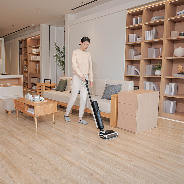 LX-VC-B Smart Cordless Wet Dry Vacuum Cleaner | All-in-One Floor Washer with Self-Cleaning & Edge Cleaning Design